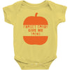 halloween forget candy give me tacos pumpkin Baby Bodysuit