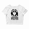 i liked bamboo Crop Top