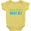 every body walk Baby Bodysuit