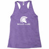molon labe spartan rifle Racerback Tank
