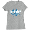 im cute no shit baby Ladies Fitted T-Shirt