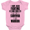 i am warrior Baby Bodysuit