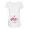 Loading Baby Girl Maternity Scoop Neck T-shirt
