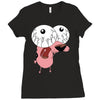 personnage de cartoon Ladies Fitted T-Shirt