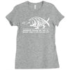 darwin evolution Ladies Fitted T-Shirt