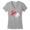 it creeps Women's V-Neck T-Shirt