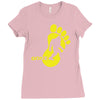bigfoot gone Ladies Fitted T-Shirt