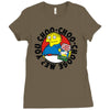 you choo choo choose me Ladies Fitted T-Shirt