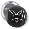 Killerbunny Ded Emote Pin-back button