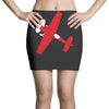 pilot flieger airplane flugzeug extra300 rc flyer Mini Skirts