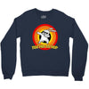 too hip to hop dabbing bunny easter Crewneck Sweatshirt