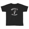 rockin' it old school bass Toddler T-shirt