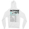 October Girl Facts Libra Zipper Hoodie