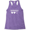 video games ruined my life funny Racerback Tank
