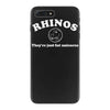 rhinos, they're just fat unicorns iPhone 7 Plus Case