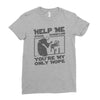 help me stack overflow youre myo nly hope Ladies Fitted T-Shirt