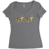 bebe Women's Triblend Scoop T-shirt