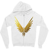 the fly bird   maverick jake paul   gold Zipper Hoodie