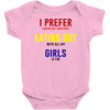 i prefer eating out girls Baby Onesie