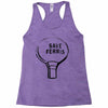 save ferrıs Racerback Tank