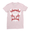 All Men are Created Equal but Only the Best are Born in October Ladies Fitted T-Shirt