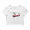 necessity is the mother Crop Top