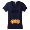 Waiting for Player 3 Gamer Women's V-Neck T-Shirt
