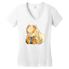 arcanine Women's V-Neck T-Shirt