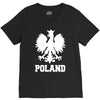 poland polska polish football flag new V-Neck Tee