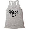 kiss me Racerback Tank