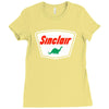 sinclair motor oils Ladies Fitted T-Shirt