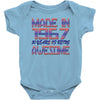 made in 1967 50 years of being awesome Baby Onesie