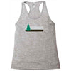 lone pine mall Racerback Tank