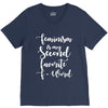 feminism is my second favorite f word V-Neck Tee
