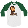 abraham play the game 3/4 Sleeve Shirt