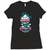 Home Is Where The WIFI Connects Automatically Ladies Fitted T-Shirt