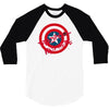 deadpool was here (captain america) 3/4 Sleeve Shirt