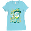 oh no Ladies Fitted T-Shirt