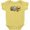 friendly kitty Baby Bodysuit
