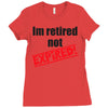 retirement (2) Ladies Fitted T-Shirt