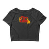 pizza and cats Crop Top