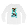 pizza shark graphic Long Sleeve Shirts
