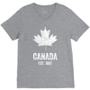 Canada Est 1867 V-Neck Tee