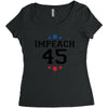 Impeach 45 Women's Triblend Scoop T-shirt