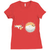 blowfish pranks Ladies Fitted T-Shirt