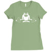 monster weightlifting Ladies Fitted T-Shirt