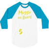 Muggle On Board Yellow 3/4 Sleeve Shirt