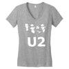 u2 band Women's V-Neck T-Shirt