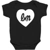 little mix logo heart Baby Bodysuit