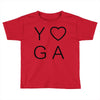 yoga heart Toddler T-shirt